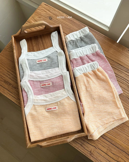 韓國童裝 26夏| HM13 Sleeveless Set