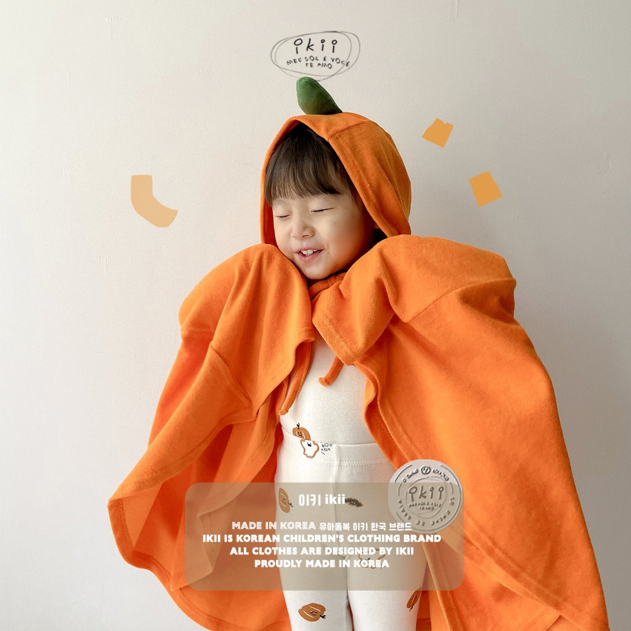 Halloween Pumpkin Towel 可愛南瓜造型純棉巾