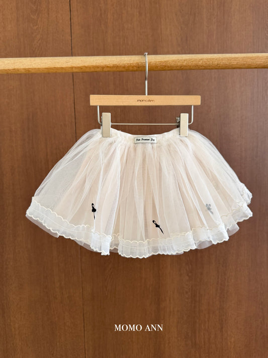 ้ๅ็ซฅ่ฃ 25็ง | MN25306 Ribbon Lace Skirt