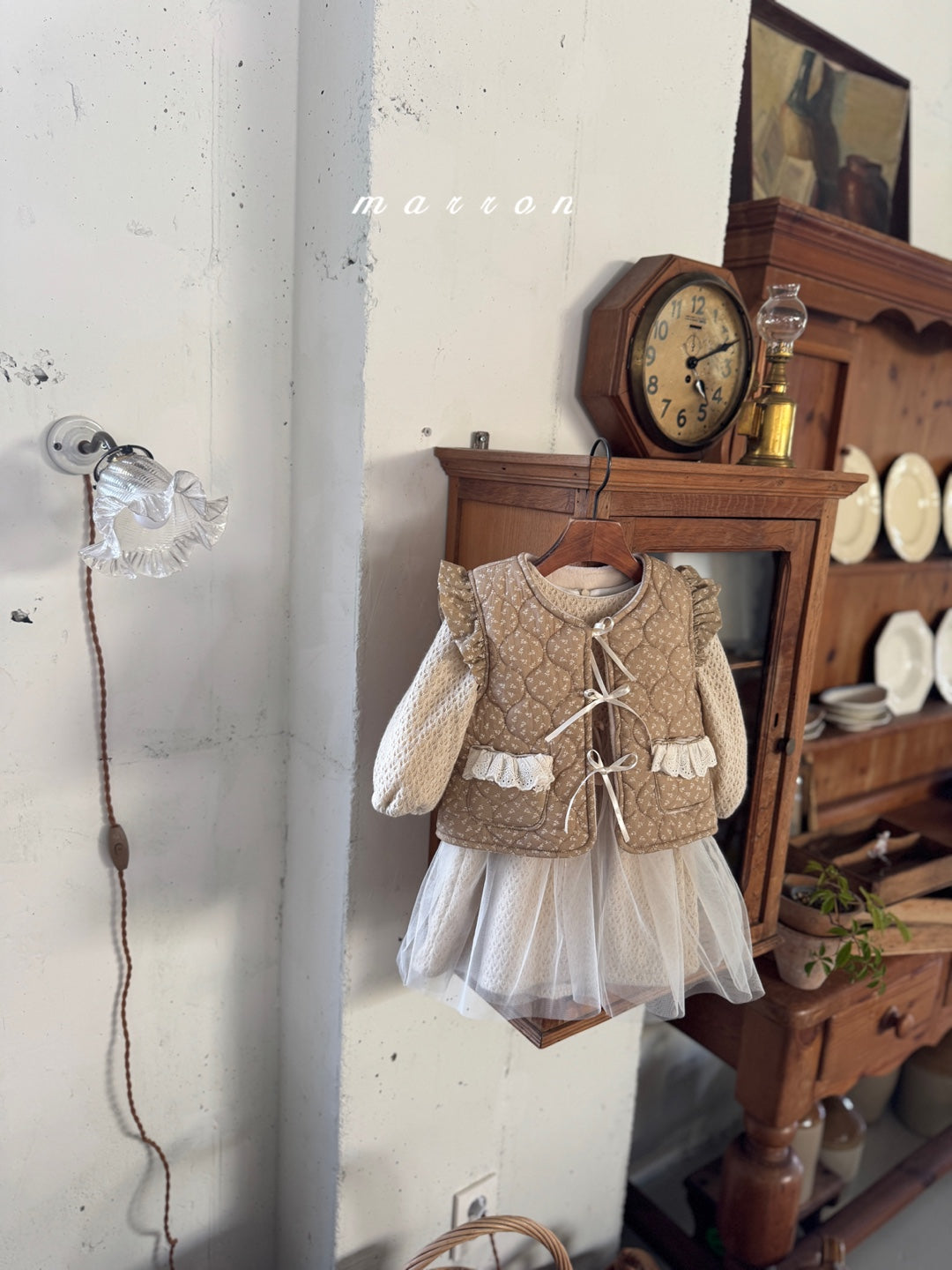 韓國童裝 25秋冬 | MA25425 LE NOREN PADDING VEST (BABY & KIDS)