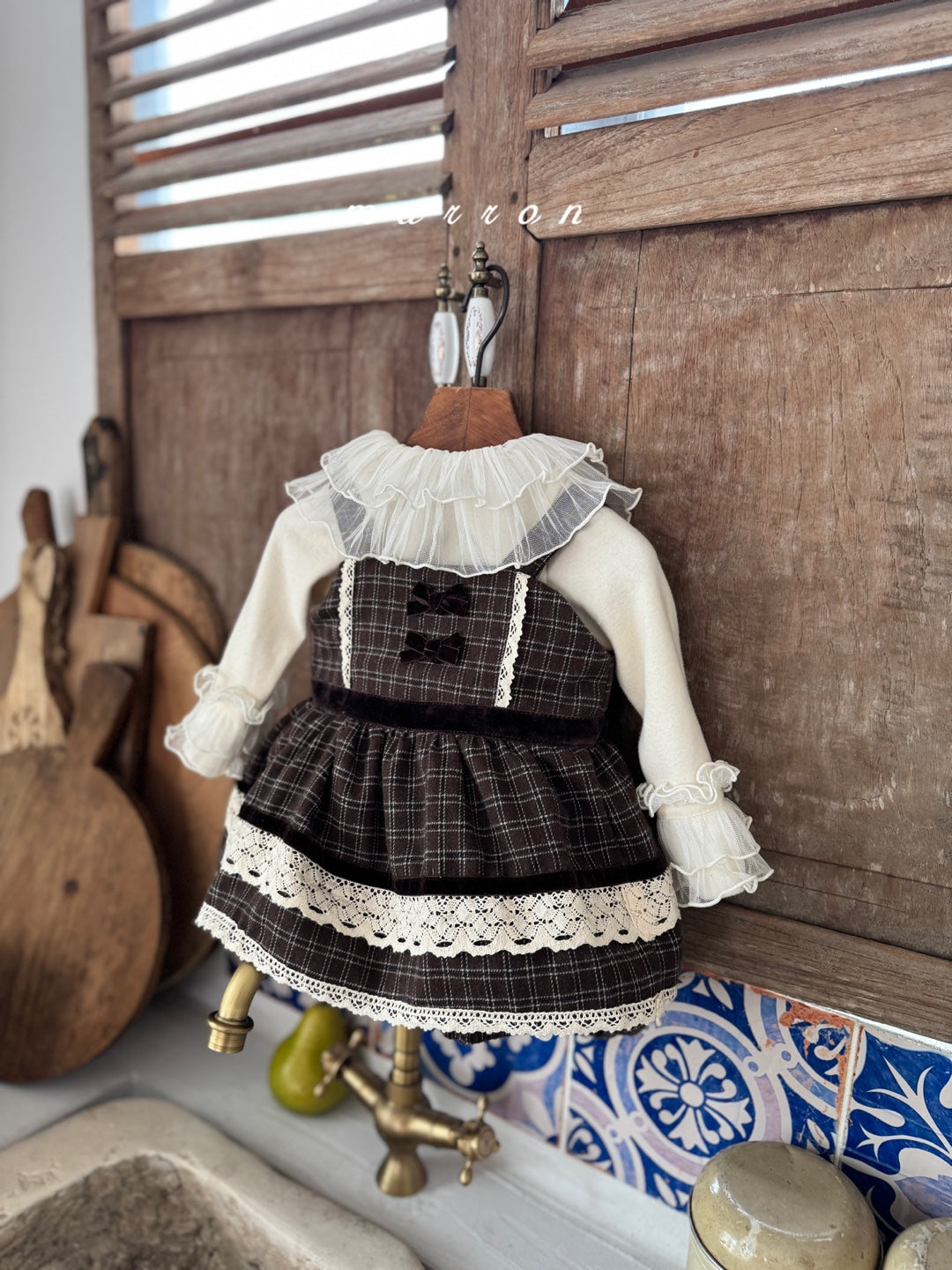 韓國童裝 25秋冬 | MA25415 BRUNIE BABY SUIT