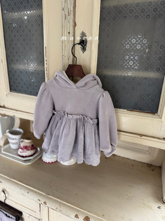 韓國童裝 25秋冬 | MA254244 RABBIT HOODED TEE (BABY & KIDS)