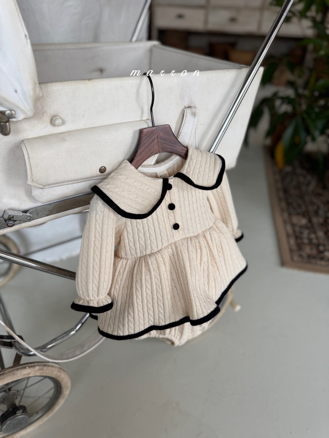 韓國童裝 25秋冬 | MA25411 FRIEL KNIT BABY SUIT