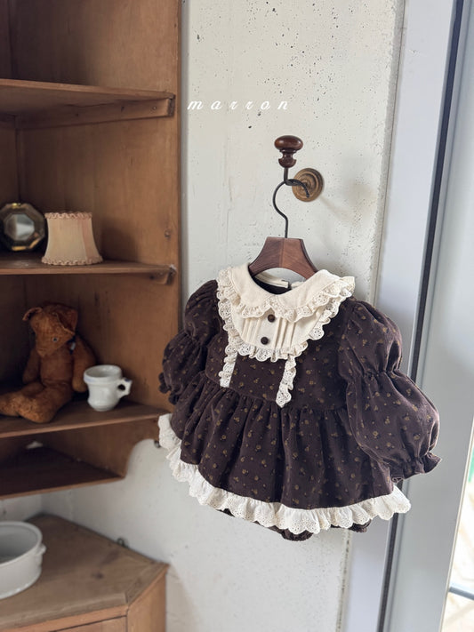 韓國童裝 25秋冬 | MA25404 ROSE BABY SUIT