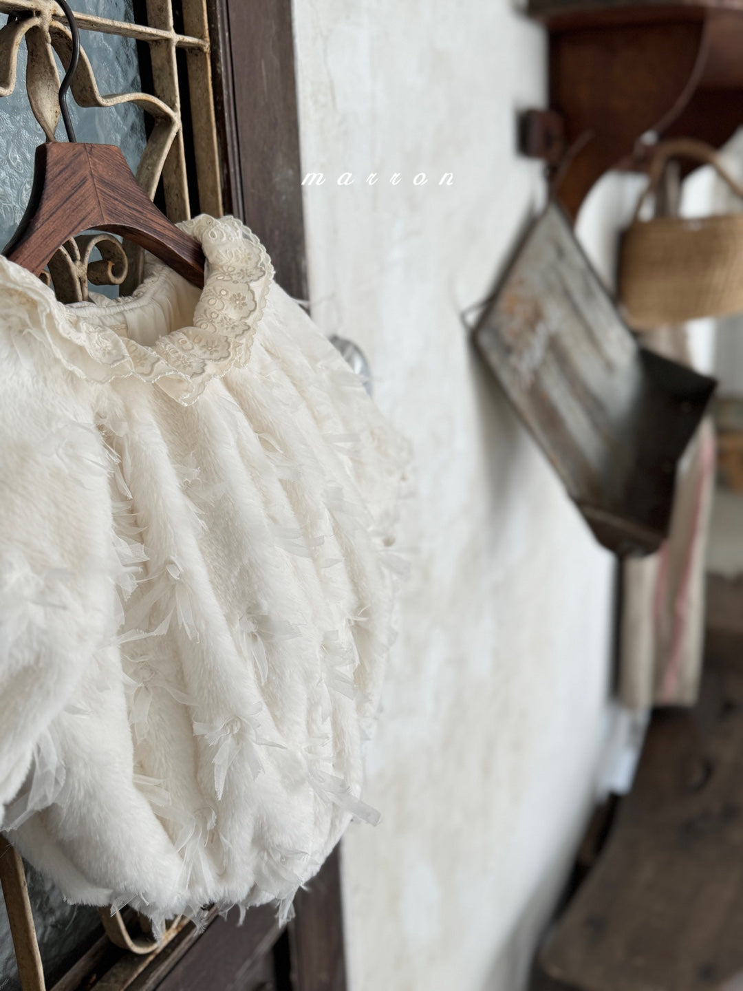 韓國童裝 25秋冬 | MA25409 LUNA FUR BABY SUIT