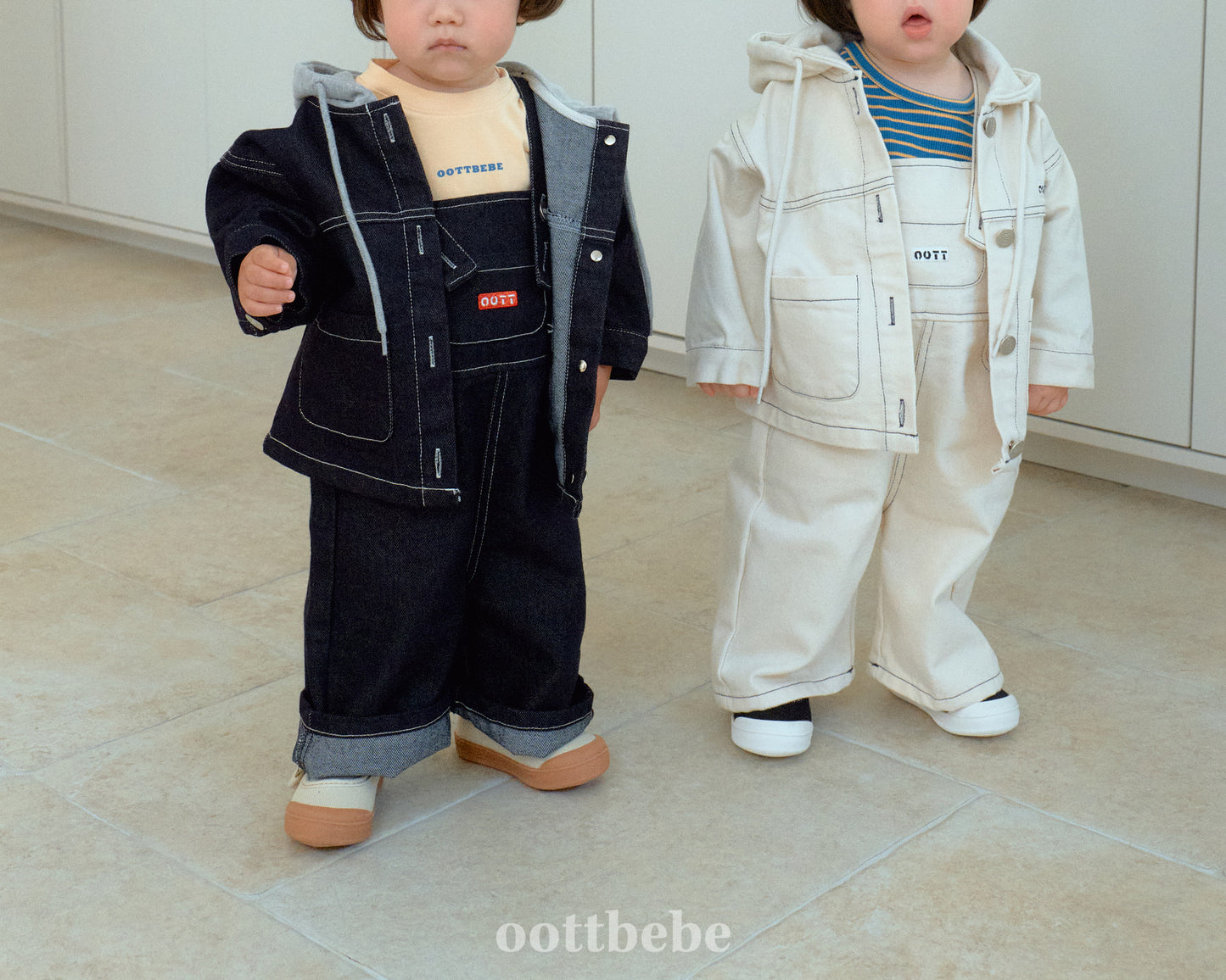 韓國童裝 | OT25327 Denim Overall