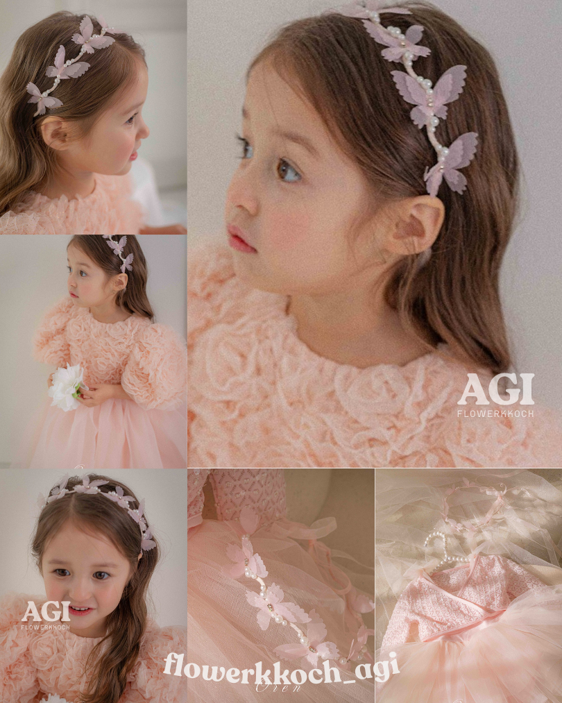 韓國童裝 26春 | OR18 Butterfly Hairband