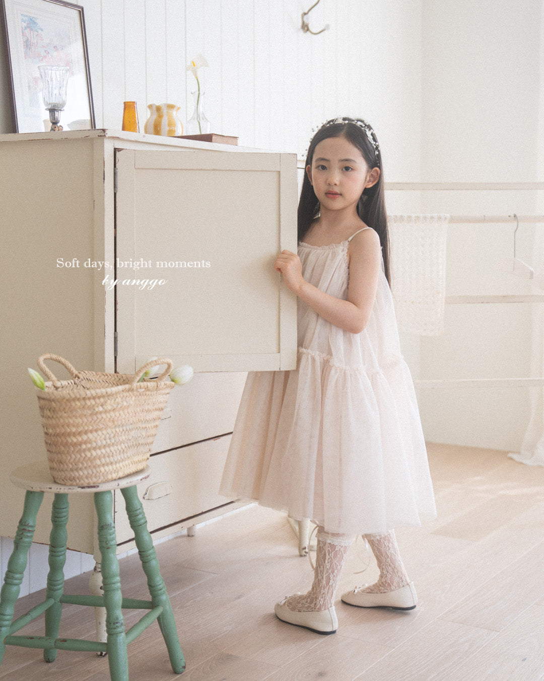 韓國童裝 26夏| AG28 Earl Grey Dress (80-120cm)