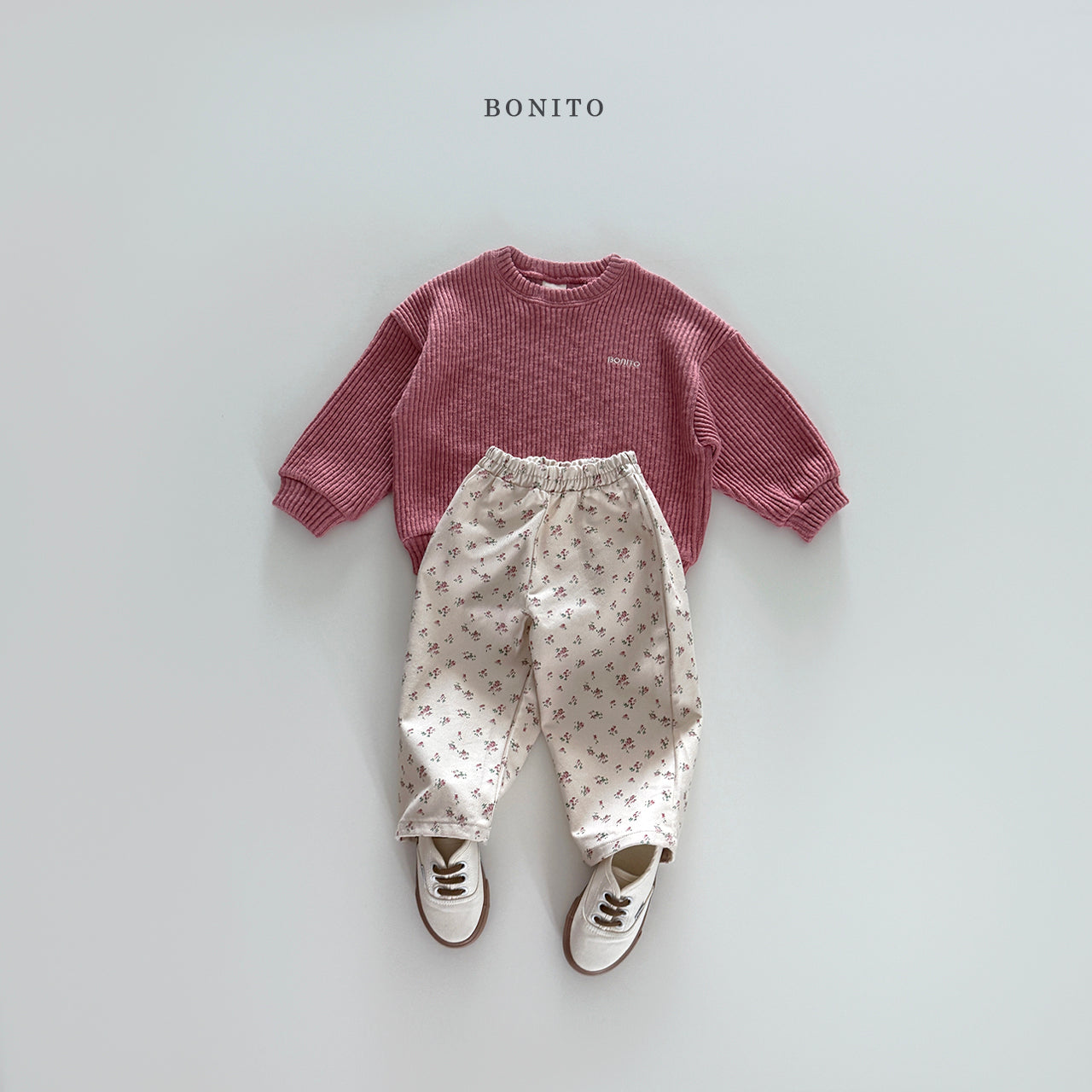 韓國童裝 25秋| BT25313 KNIT MTM (70-140CM)