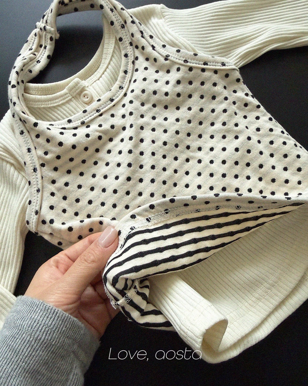 韓國童裝 26秋| AO52 Choco Chip Halter Neck 背心 (70-110)
