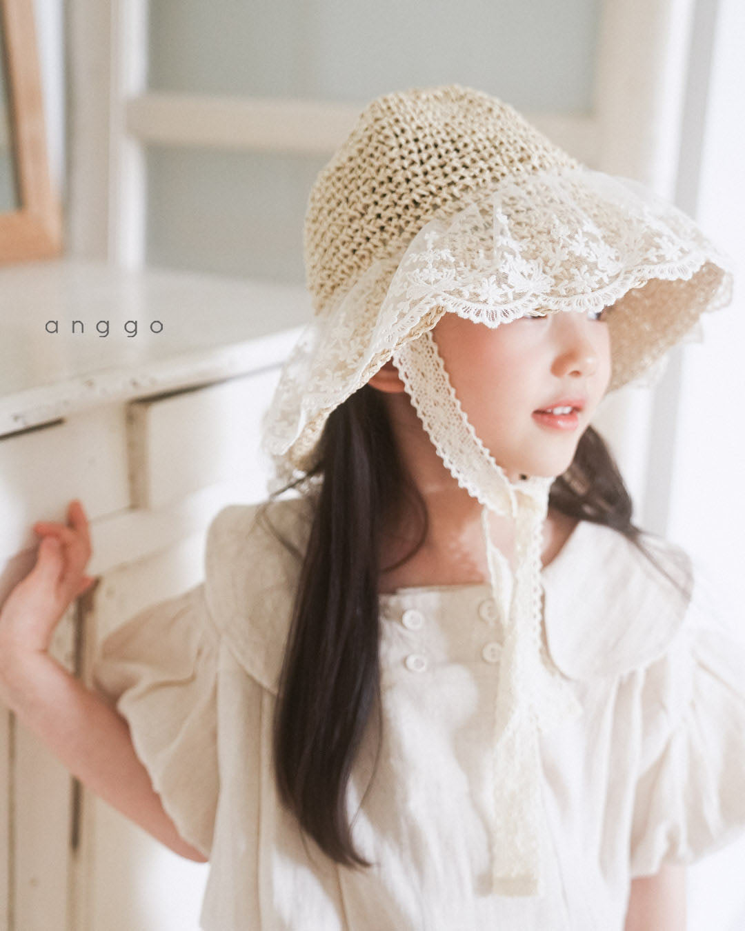 現貨▷ 韓國童裝 AG253 Pumpkin Blouse (90)