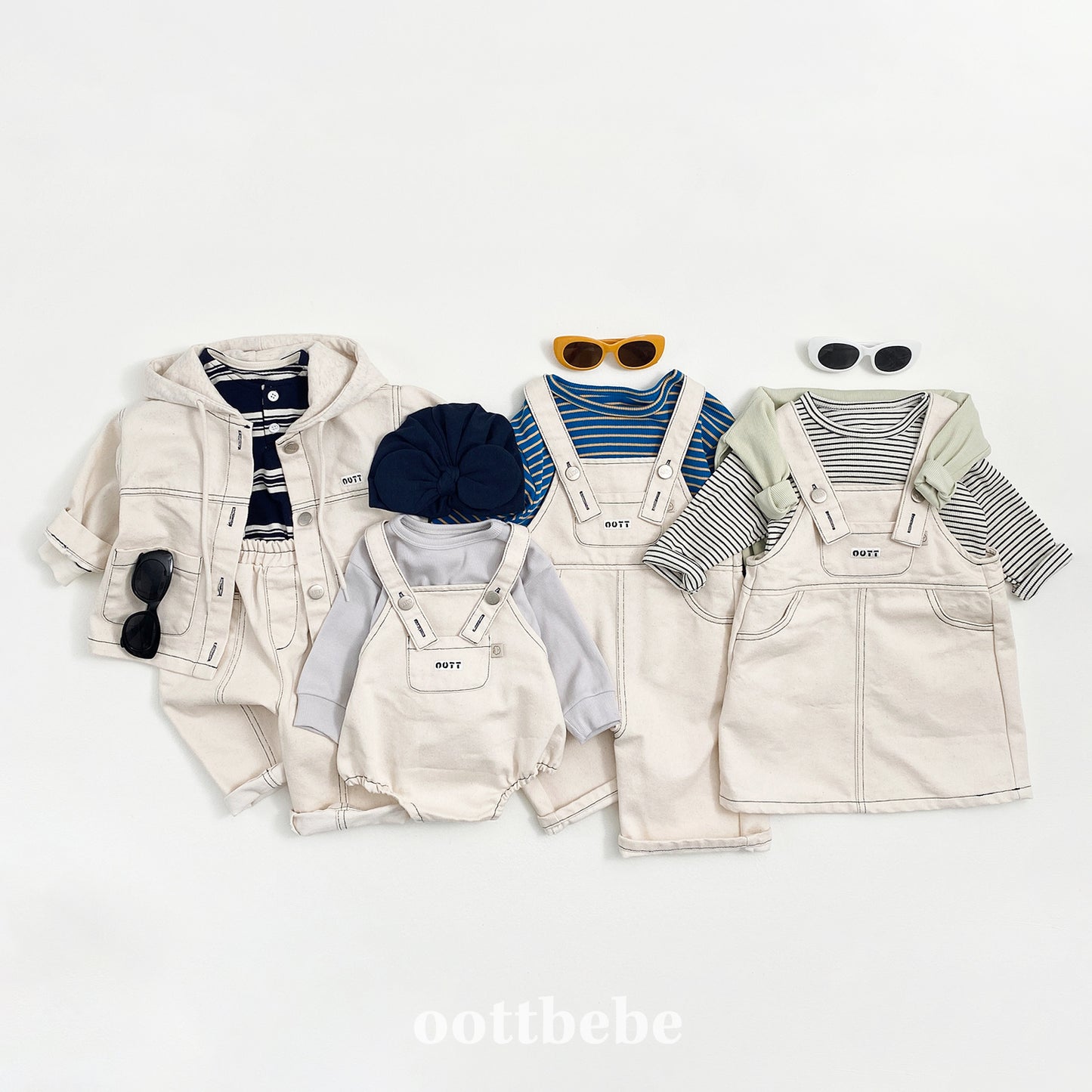 韓國童裝 | OT25325 Hooded Jacket