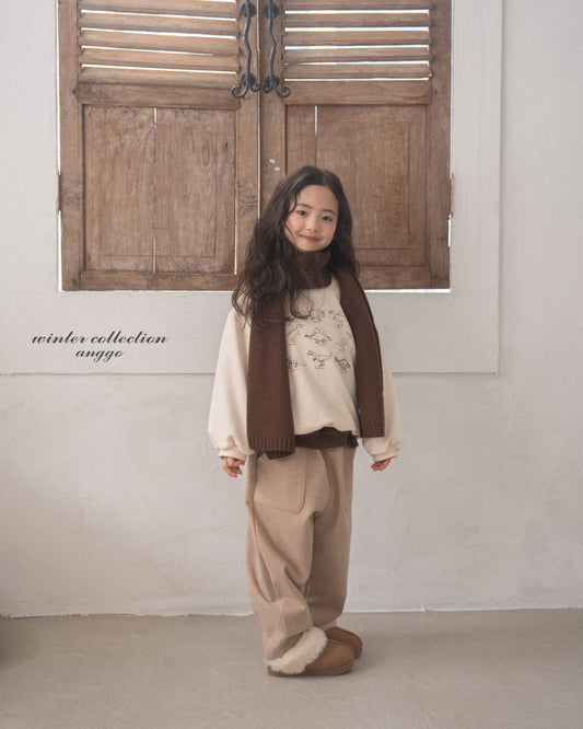 \限時預購/ 韓國童裝 AG25217 Begel Pants