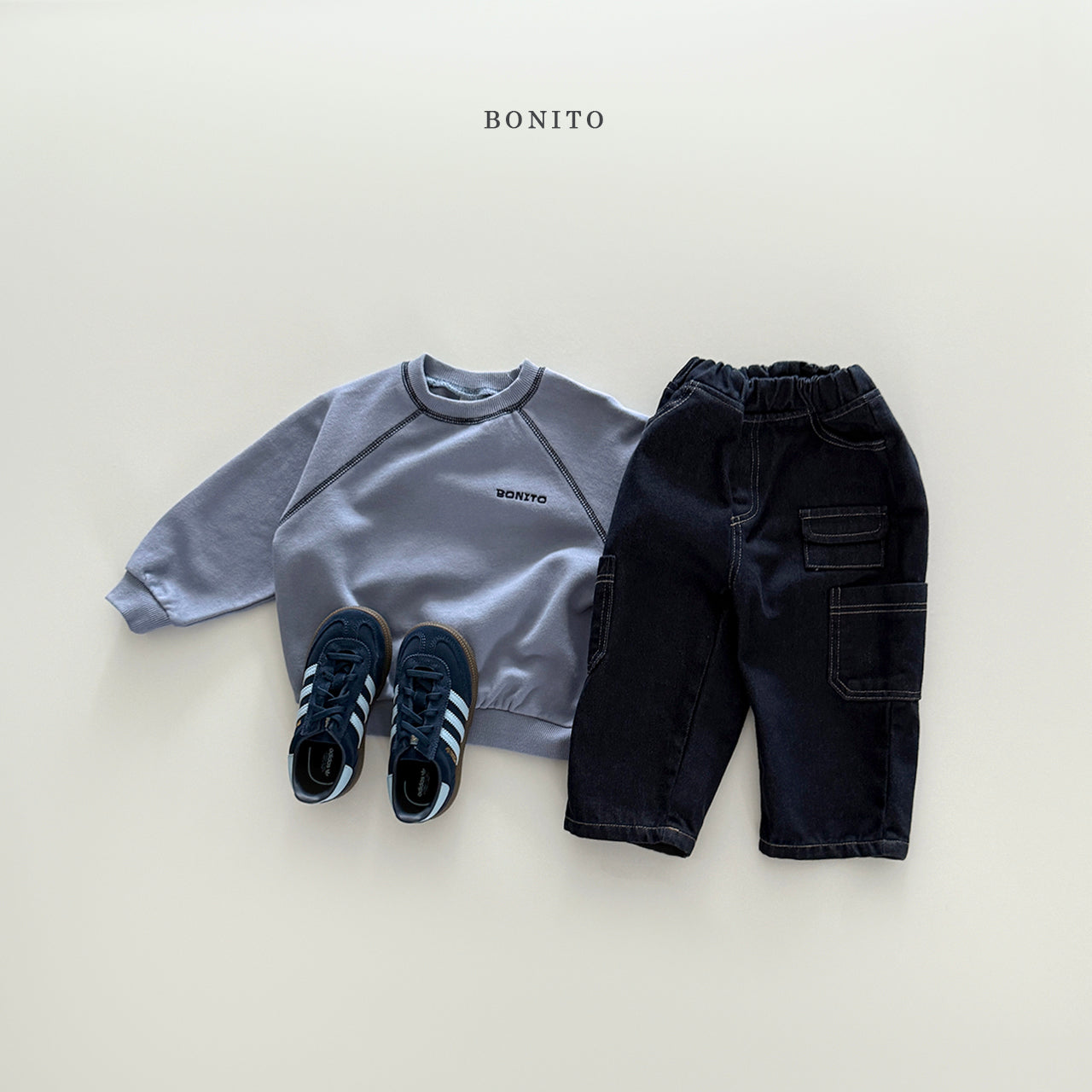 韓國童裝 25秋| BT25315 BONITO MTM (70-140CM)