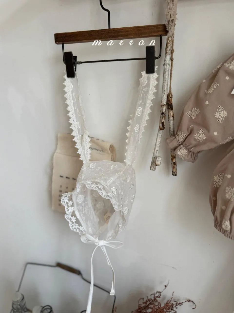 韓國童裝 26春 | MA26141 Rabbit Bonnet