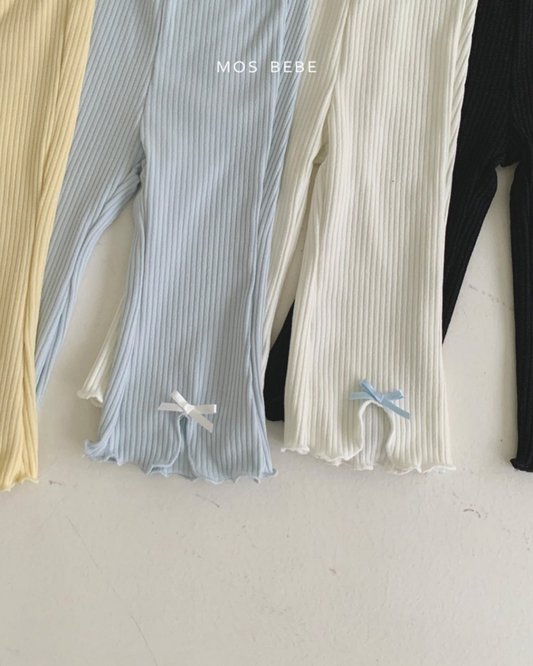 現貨▷ 韓國童裝 25春 | MS25105 SPRING RIBBON PANTS (80-90)