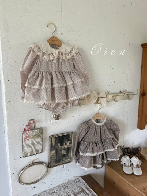 韓國童裝 25秋 | OR25304 Lace Collar