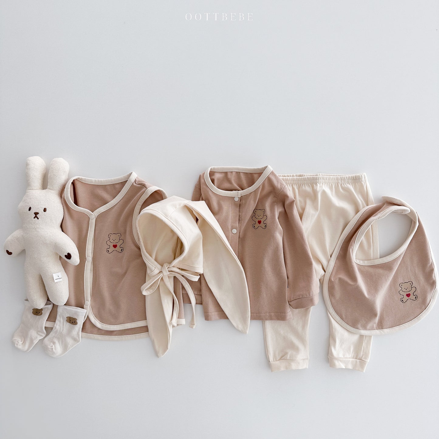 韓國童裝 | OT25101 Baby Bunny Bonnet