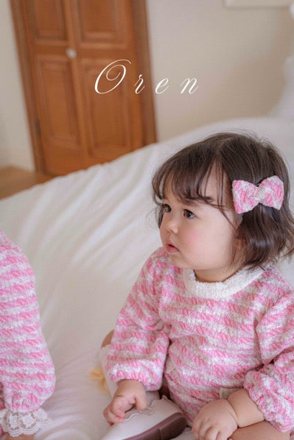 韓國童裝 25秋 | OR25311 Tweed Collection - Baby Suit