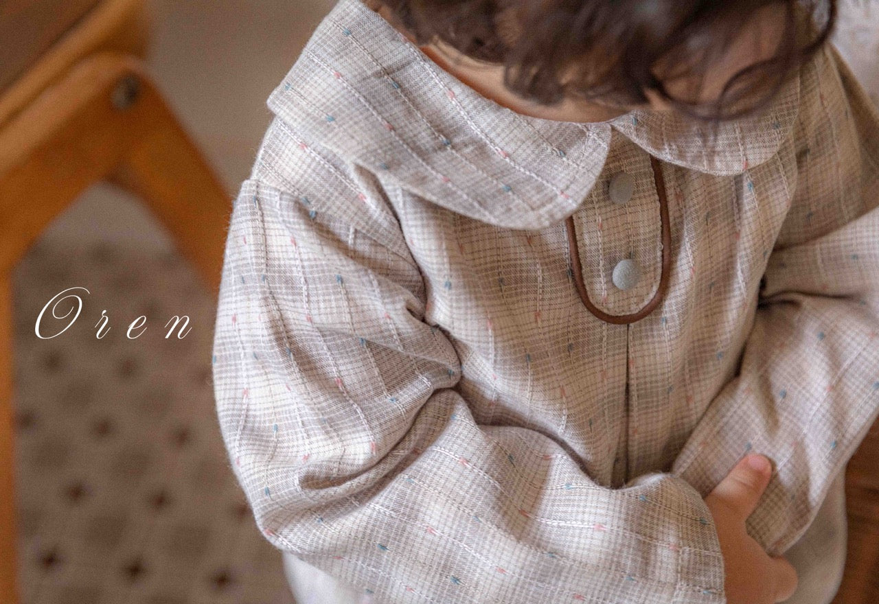韓國童裝 25秋 | OR25323 Check Suit