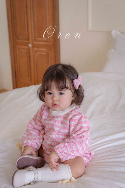 韓國童裝 25秋 | OR25311 Tweed Collection - Baby Suit