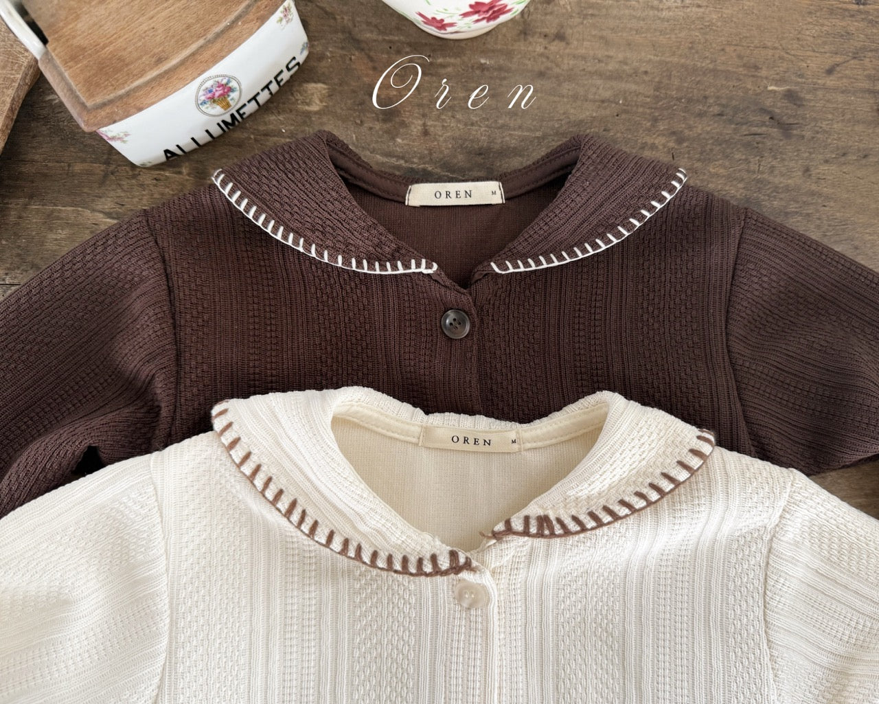 韓國童裝 25秋 | OR25316 Lucien Melo Cardigan
