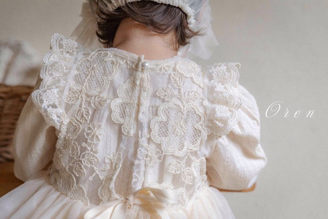 韓國童裝 25秋 | OR25306 Lace Vest