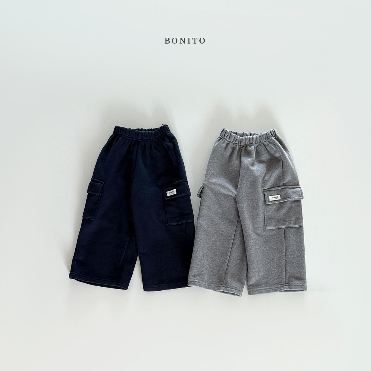 韓國童裝 25秋| BT25339 BONITO POCKET PANTS (70-140CM)