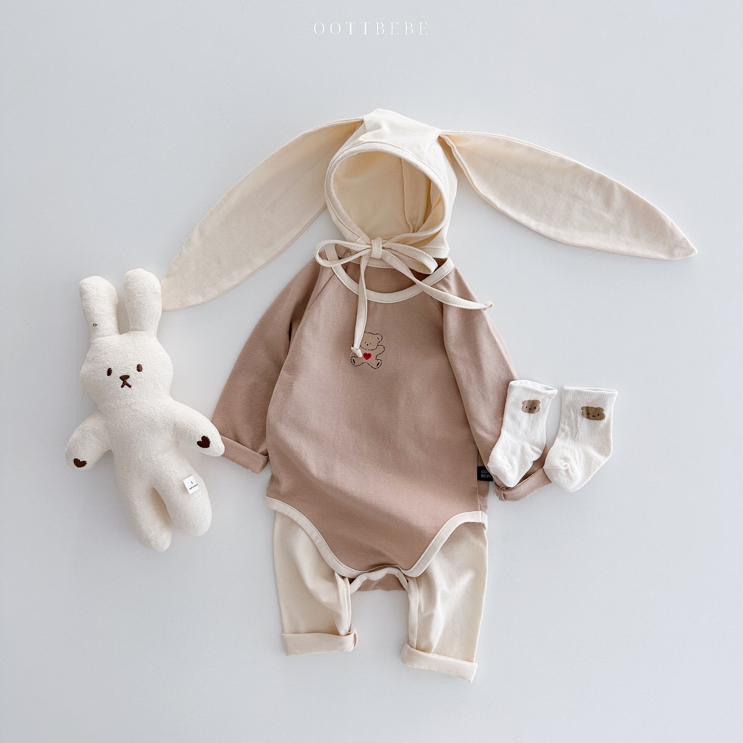 韓國童裝 | OT25101 Baby Bunny Bonnet