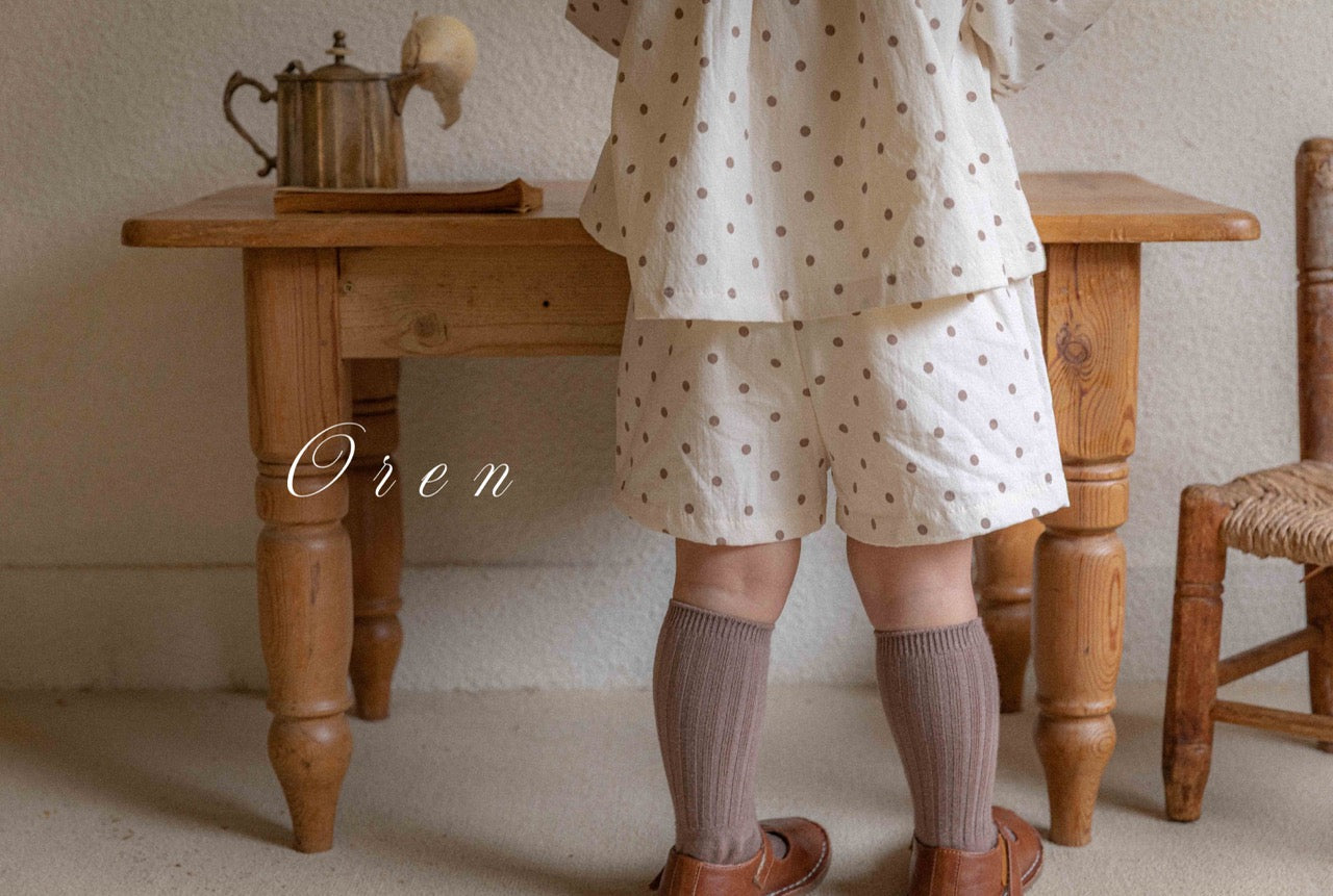 韓國童裝 25秋 | OR25312 Lucien Marine Collection - Top and bottom Set