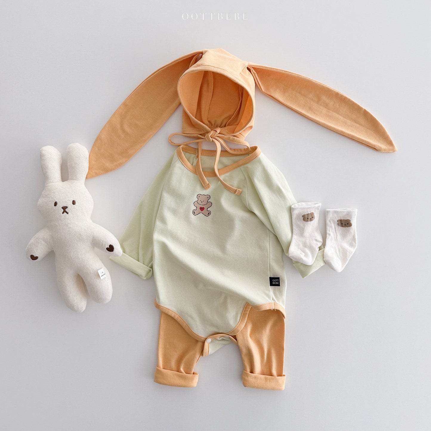 韓國童裝 | OT25101 Baby Bunny Bonnet