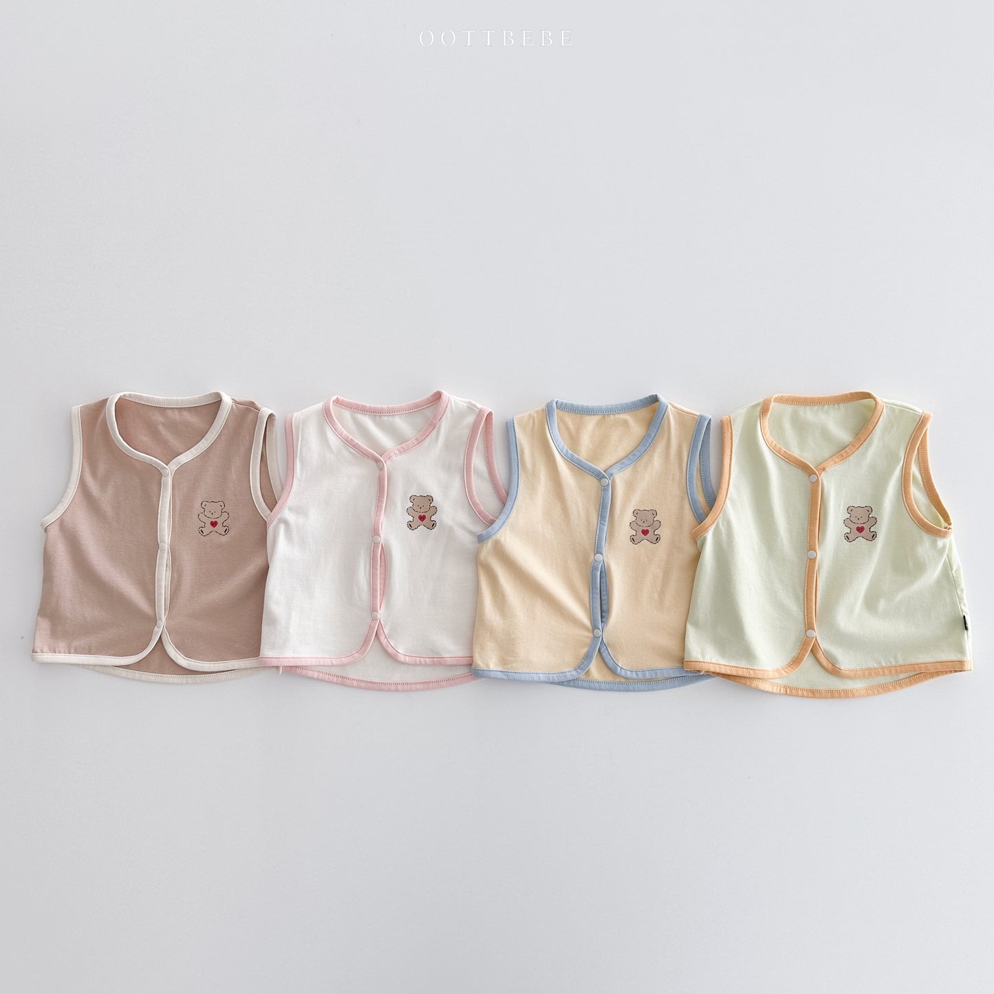韓國童裝 | OT25105 OT Baby Vest (2-12m)
