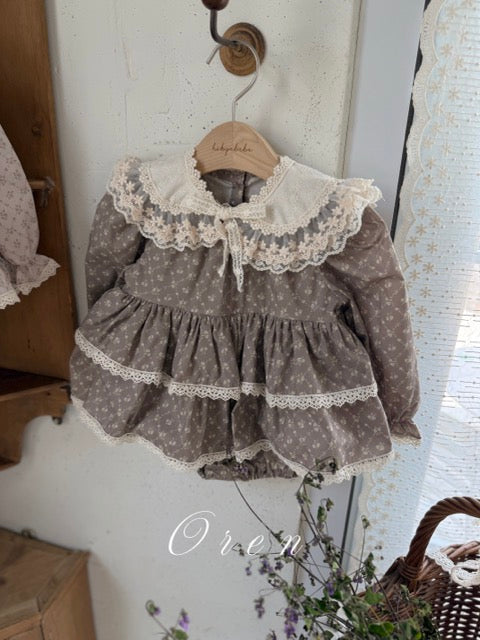 韓國童裝 25秋 | OR25304 Lace Collar