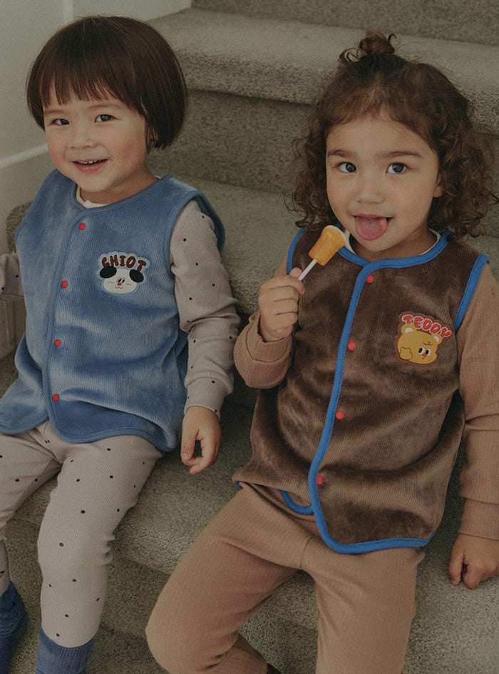 25FW 新款 室內服團購 (30/9截單) Vest (90-140) V76