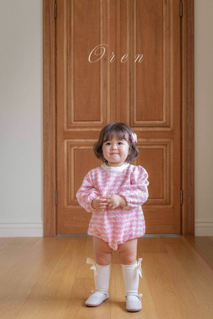 韓國童裝 25秋 | OR25311 Tweed Collection - Baby Suit