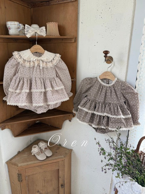 韓國童裝 25秋 | OR25304 Lace Collar