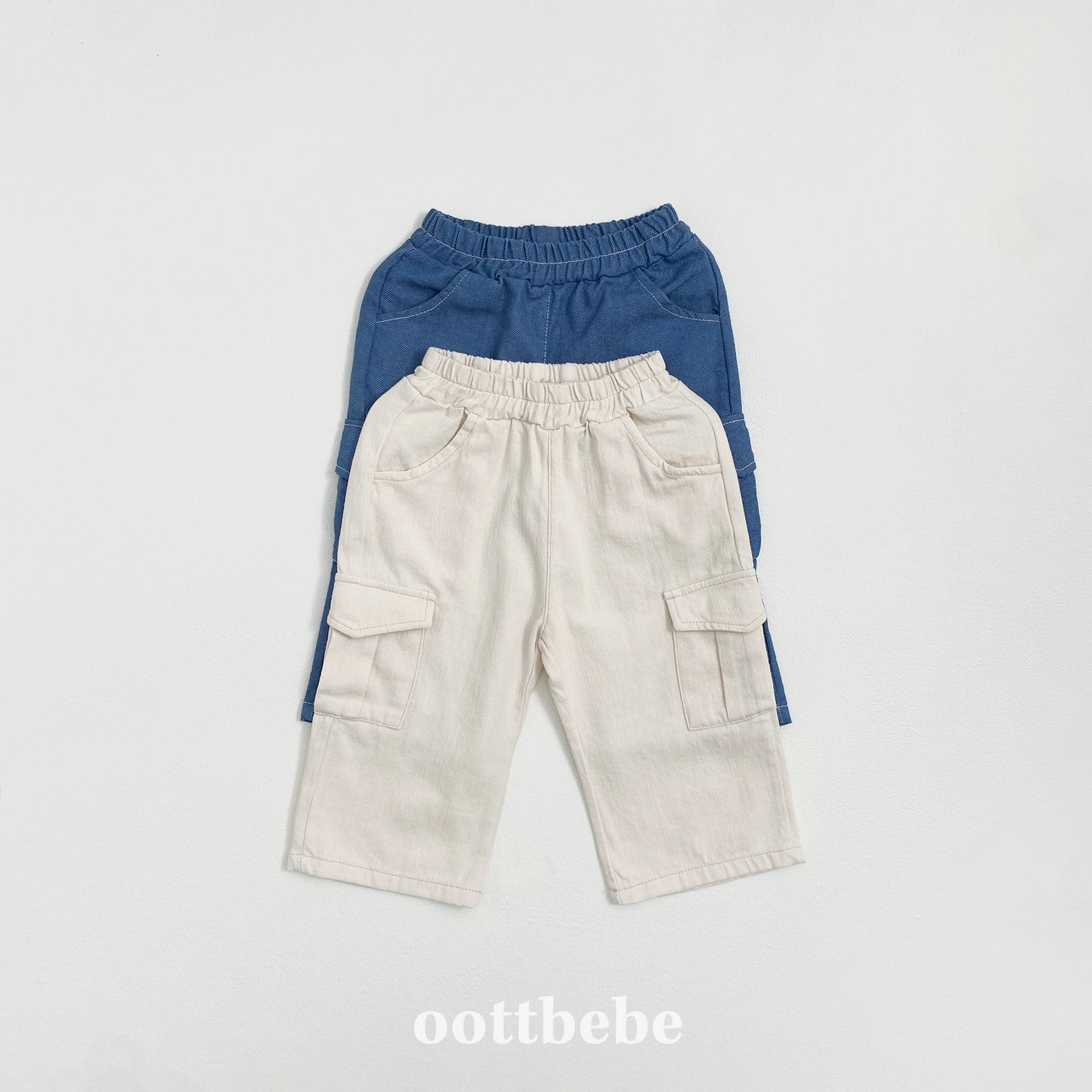韓國童裝 | OT25367 Denim Pants