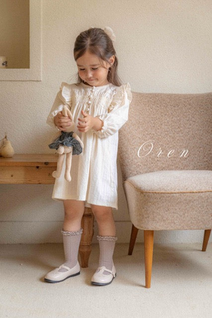 韓國童裝 25秋 | OR25324 Miel Smokin OPS & Baby Suit