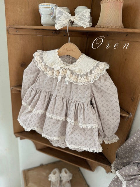 韓國童裝 25秋 | OR25304 Lace Collar
