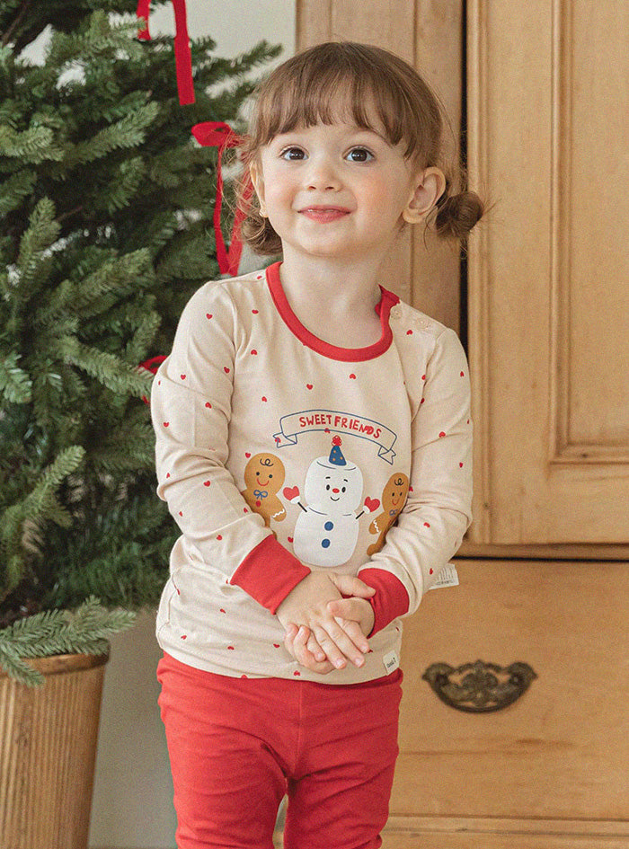 SALE 室內服團購 (30/9截單) 無螢光長袖套裝 Christmas 24 LS33