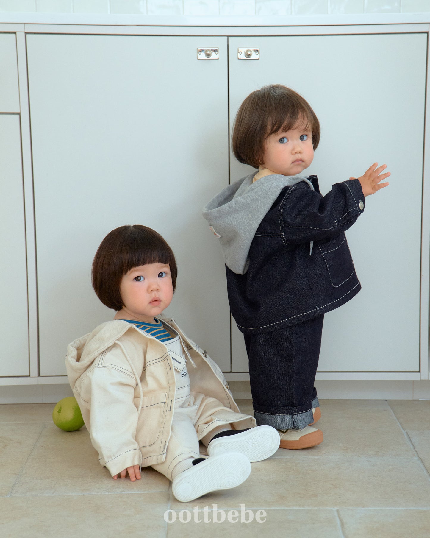 韓國童裝 | OT25325 Hooded Jacket