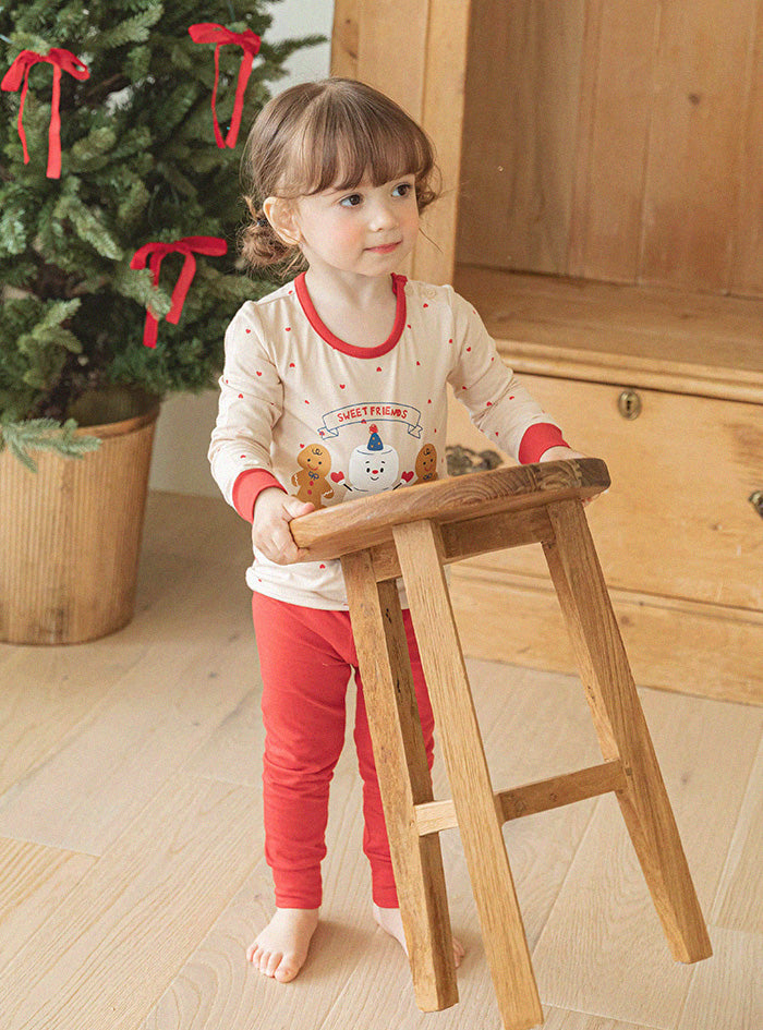 SALE 室內服團購 (30/9截單) 無螢光長袖套裝 Christmas 24 LS33
