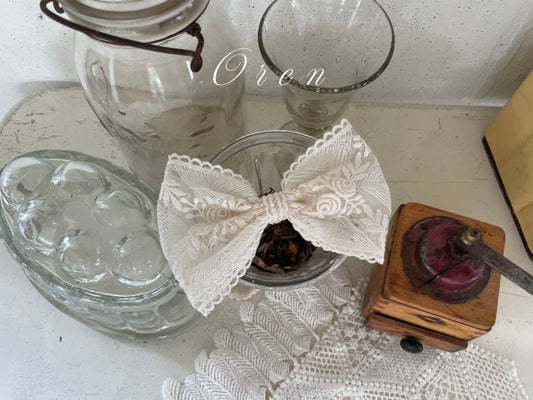 ้ๅ็ซฅ่ฃ 25็ง | OR25310 Lace Ribbon Hairband