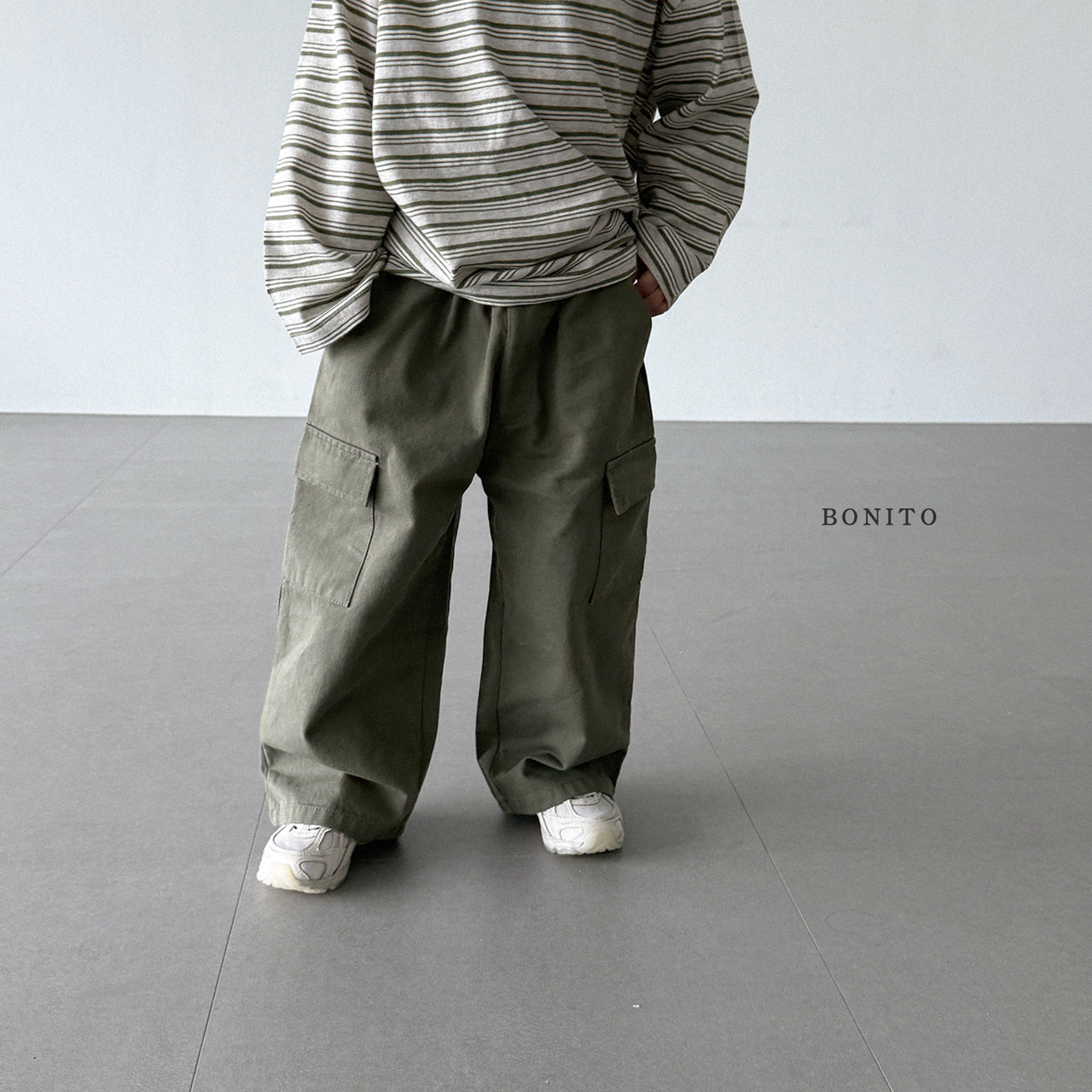 韓國童裝 25秋| BT25341 POCKET PANTS (70-140CM)