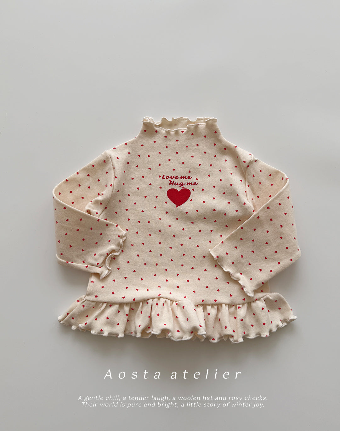 韓國童裝 25秋冬 | AO25422 Love Me Blouse