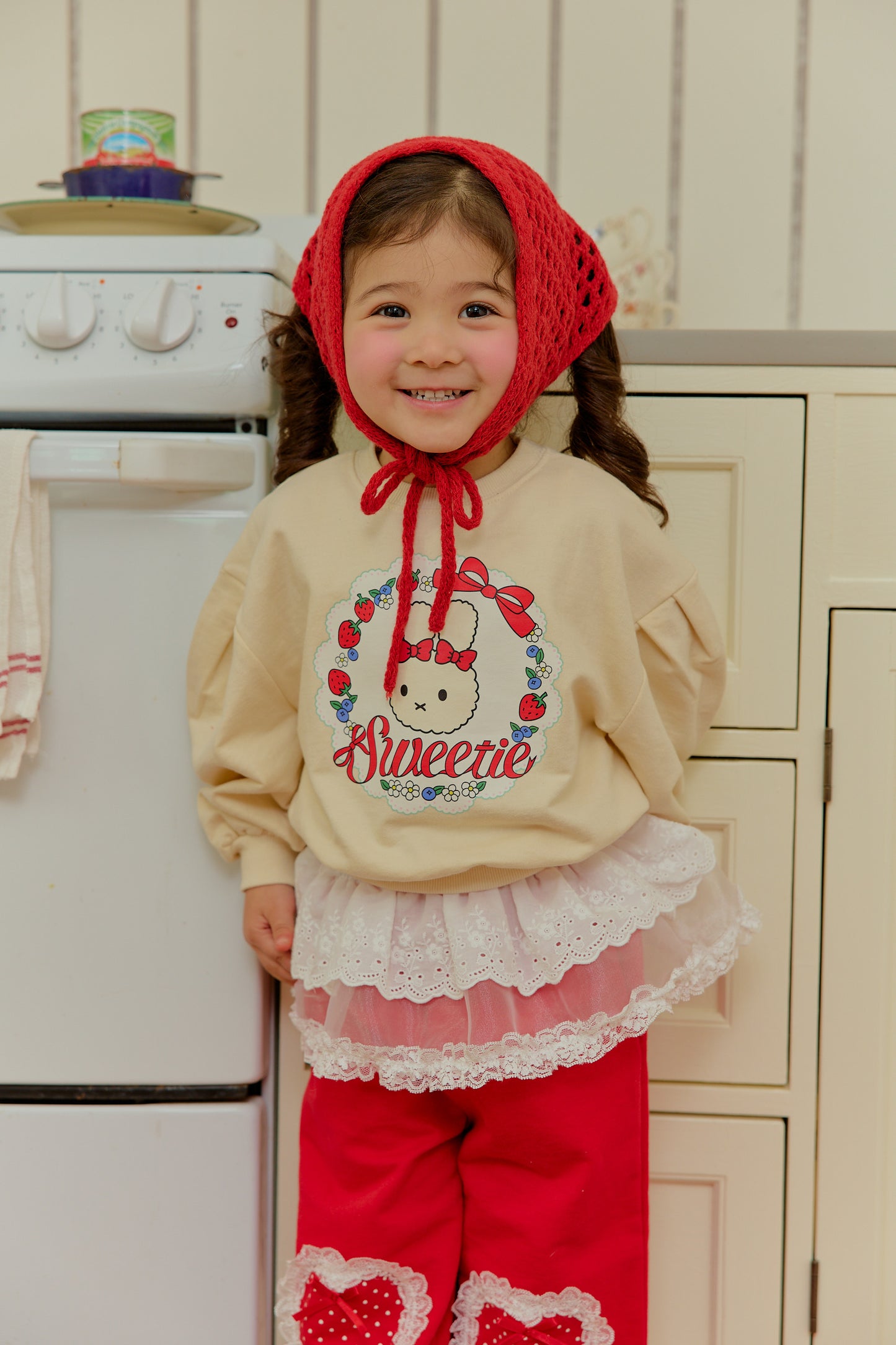 韓國童裝 26春 | SE44 鏤空蕾絲裙 (90~130cm)