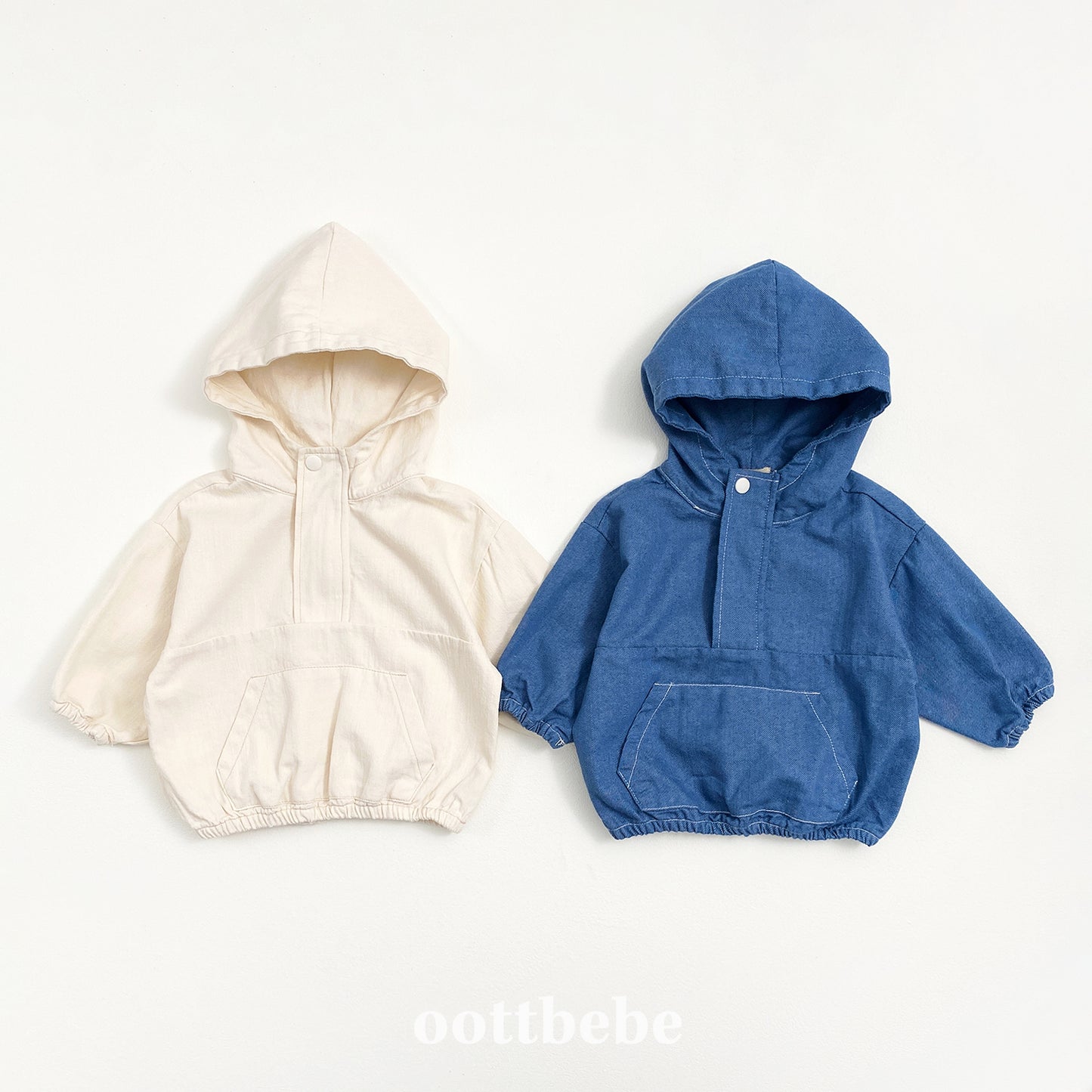 韓國童裝 | OT25366 Denim Top
