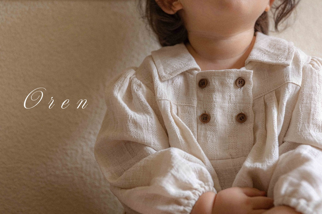 韓國童裝 25秋 | OR25319 Jacquard Double Collection - Baby Suit