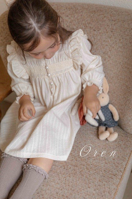 韓國童裝 25秋 | OR25324 Miel Smokin OPS & Baby Suit