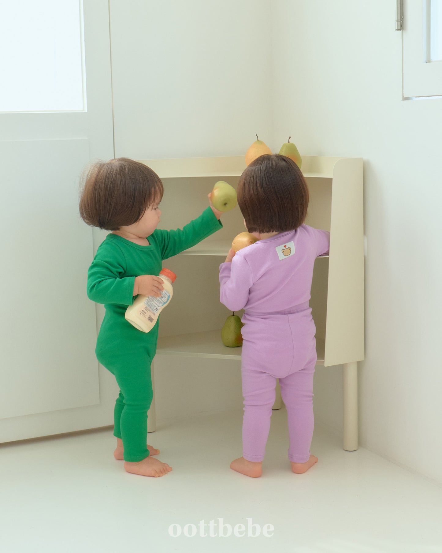 韓國童裝 | OT25315 Rainbow Kids Top and Bottom Set
